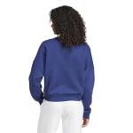 adidas Women's Dark Blue Logo Fleece Sweatshirt