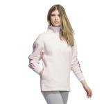 adidas Women's Fleece Quarter-Zip Sweatshirt, Wonder Quartz