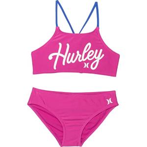 Hurley Girls Printed Bikini 2-Piece Set