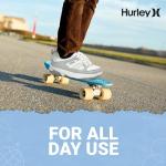 Hurley Kids' Jason Low Cut Lace Up Sneakers