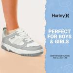 Hurley Kids' Jason Low Cut Lace Up Sneakers