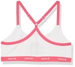 Hurley Girls' Pink/White Bralette 2-Pack