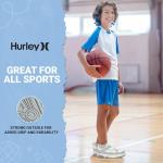 Hurley Kids' Jason Low Cut Lace Up Sneakers