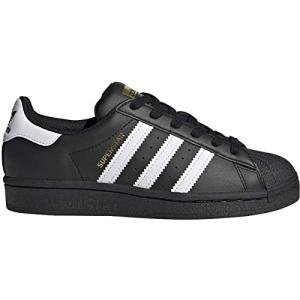 adidas Originals Kids Superstar Sneakers, Black/White