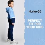 Hurley Kids' Jason Low Cut Lace Up Sneakers