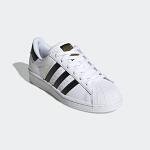 adidas Originals Superstar Sneakers for Kids, White/Black