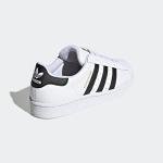 adidas Originals Superstar Sneakers for Kids, White/Black