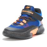 SKECHERS Boys Hooper-Hero Sneakers, Blue/Black