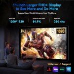 TABWEE 11-Inch Android Tablet with Keyboard & Stylus