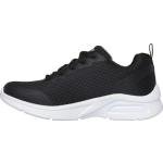 Skechers Boys' Black Microspec Max Sneakers, Size 4