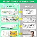 Montessori Busy Book for Toddlers Ages 3-5