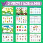 Montessori Busy Book for Toddlers Ages 3-5