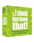 I Should Have Known! Trivia Game