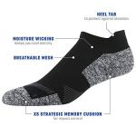 Gildan Men's Cushion No Show Socks, 6 Pairs