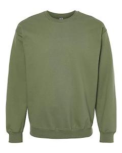 Gildan Men's Softstyle Crewneck Sweatshirt - Military Green