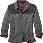 Whitetails Men's Waxed Canvas Shirt Jacket, Iron