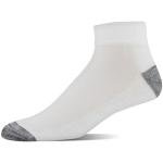 Gildan Men's White Half Cushion Low Cut Socks