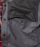 Whitetails Men's Waxed Canvas Shirt Jacket, Iron