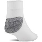 Gildan Men's White Half Cushion Low Cut Socks