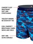Hanes Boys' 5-Pack Assorted Boxer Shorts