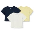 Amazon Essentials Girls' Short Sleeve T-Shirts 3-Pack