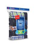 Hanes Boys' 5-Pack Assorted Boxer Shorts