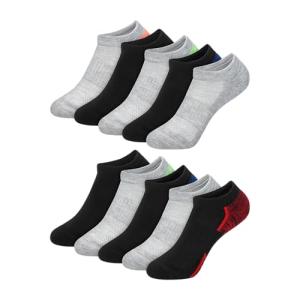 Hanes Boys' No Show Performance Socks, 10-Pack