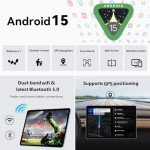 10.1" Android 15 Tablet with Keyboard and Accessories