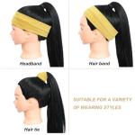 9Pcs Non-Slip Soft Cotton Headbands for Women