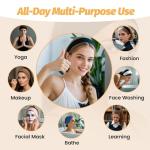 6 Pack Wide Elastic Headbands for Women