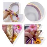 Rapunzel Long Braided Wig with Headband and Tiara