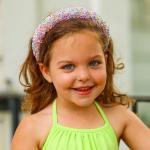 Rainbow Sequin Headbands for Girls and Toddlers