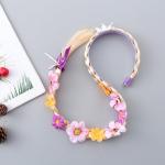 Rapunzel Long Braided Wig with Headband and Tiara