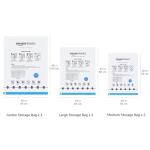 Amazon Basics Vacuum Compression Storage Bags - 6 Pack