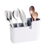 Amazon Basics Utensil Organizer - White & Grey