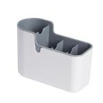 Amazon Basics Utensil Organizer - White & Grey