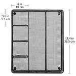 Amazon Basics Metal Mesh Desk Drawer Organizer
