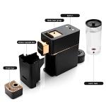 Compact Espresso Machine for Nespresso Capsules - Black