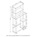 Furinno Over The Toilet Bathroom Organizer Rack