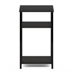 Furinno 3-Tier Metal End Table with Shelves