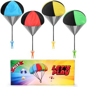 Flying Parachute Toy for Kids - Fun Outdoor Play