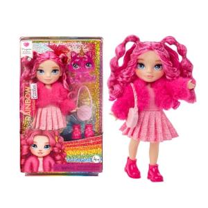 Rainbow High Littles Magenta Monroe Doll with Purse
