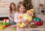 Lightweight 15" Soft Baby Doll Set for Girls
