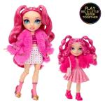 Rainbow High Littles Magenta Monroe Doll with Purse