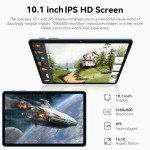 10.1" Android 15 Tablet with Keyboard and Accessories