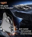 Upholyee 360° Rotating CD Stand with Privacy Case