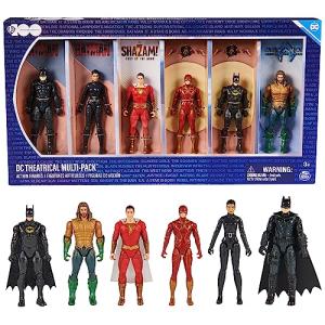 DC Comics 6 Superhero Action Figures Set