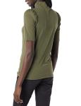 Women's Olive Puff Sleeve Turtleneck by Amazon Essentials