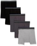 Men's Cotton Boxer Briefs - Pack of 5