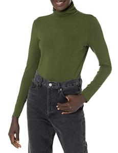 Amazon Essentials Women's Plus Size Long-Sleeve Turtleneck